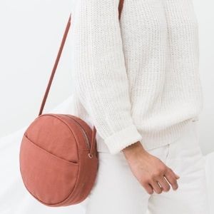 Baggu Medium Circle Canvas Bag - Terracotta